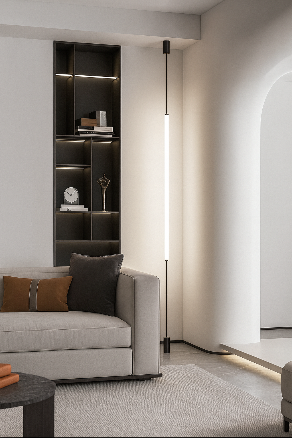 KAORE | INTELLIGENTE TOTEM-TISCHLEUCHTE